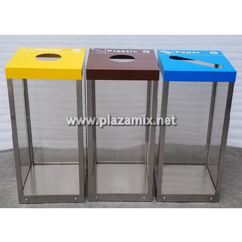 透明環保回收桶 Transparent recycling bin