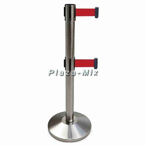 不銹鋼雙層拉帶柱 Dual Belt Tensile Barrier