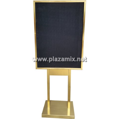 不鏽鋼大堂通告牌 Stainless steel lobby notice board