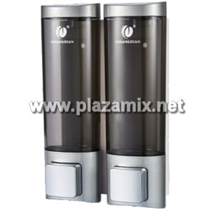 雙頭皂液器-銀色 Soap Dispenser
