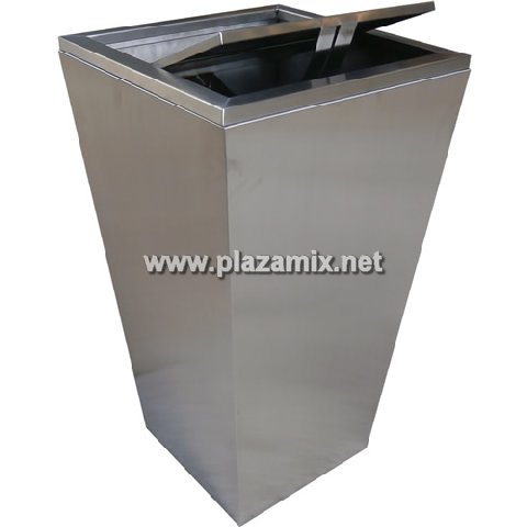 不鏽鋼搖蓋垃圾桶 stainless steel Swing cover Bin