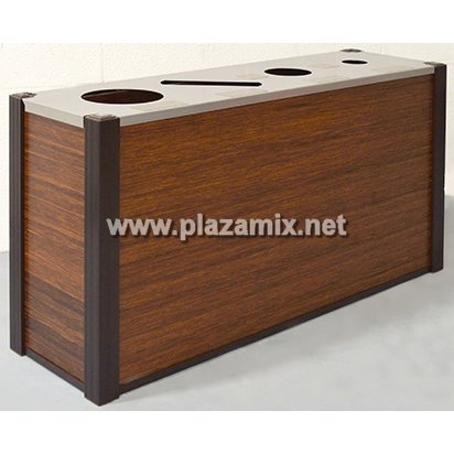 木紋回收桶 Wood Trash Bin